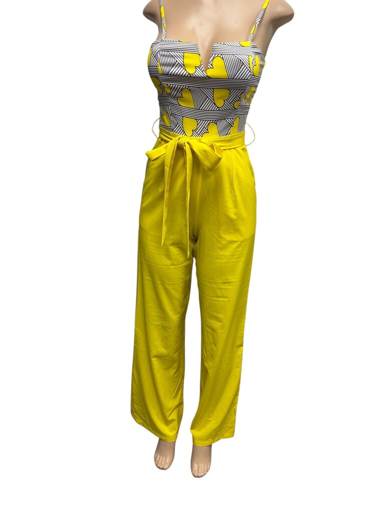 Clara Story Yellow Jumpsuit (Small)