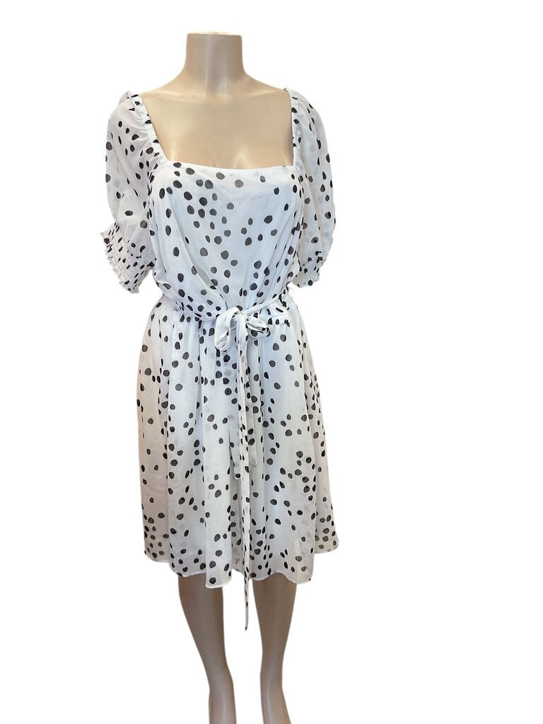 Lane Bryant White/Black Dress (18)