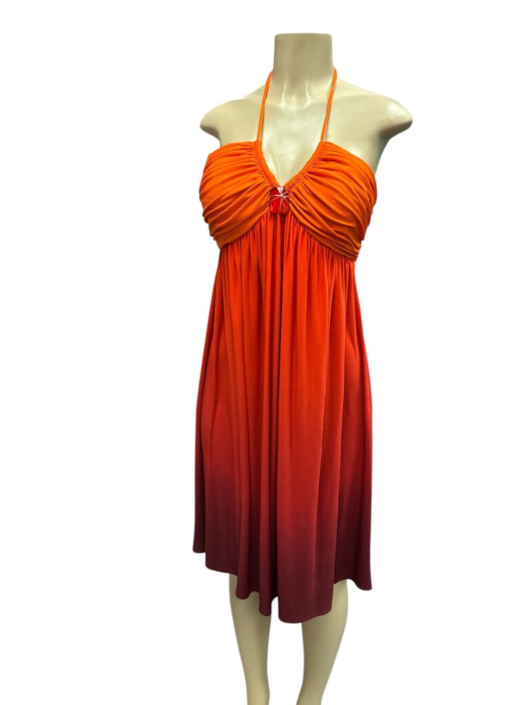 Morgan McFeeters Orange/Red Tube Dress (8)