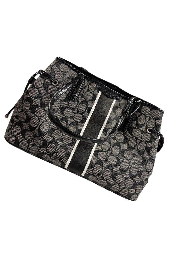 Coach Sis Drawstring BL/White