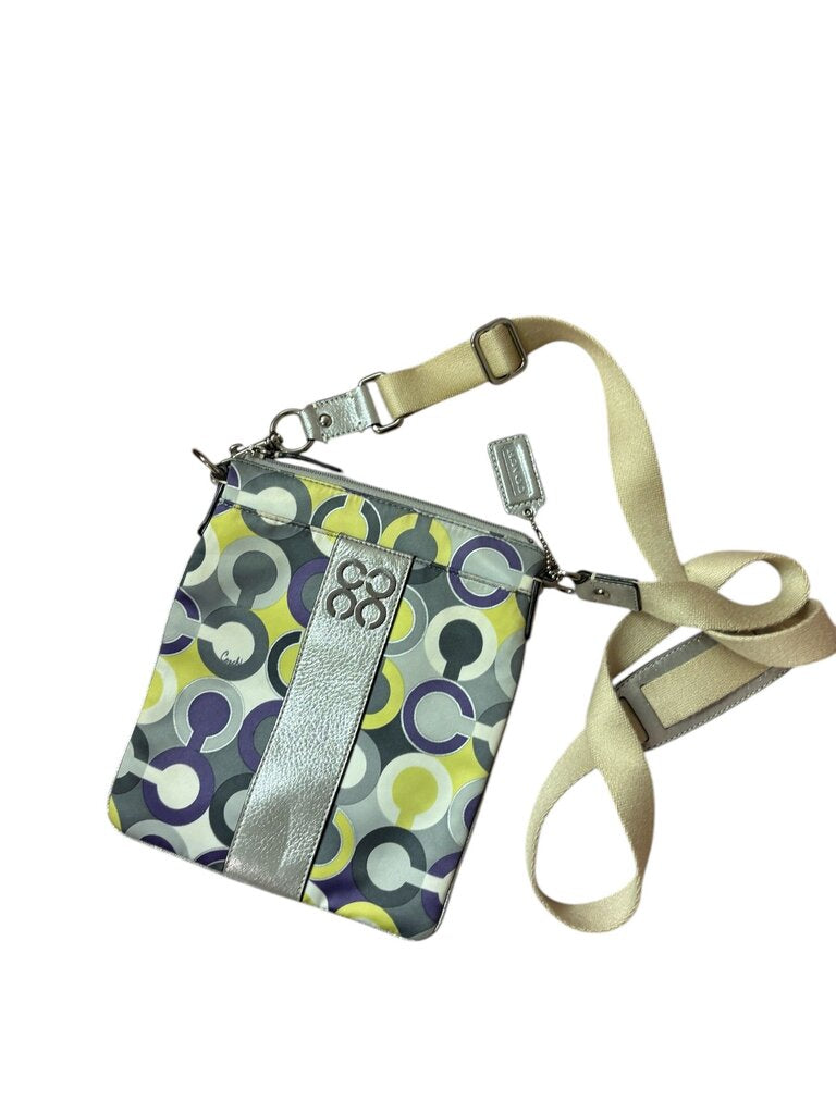 Coach monogram crossbody bags