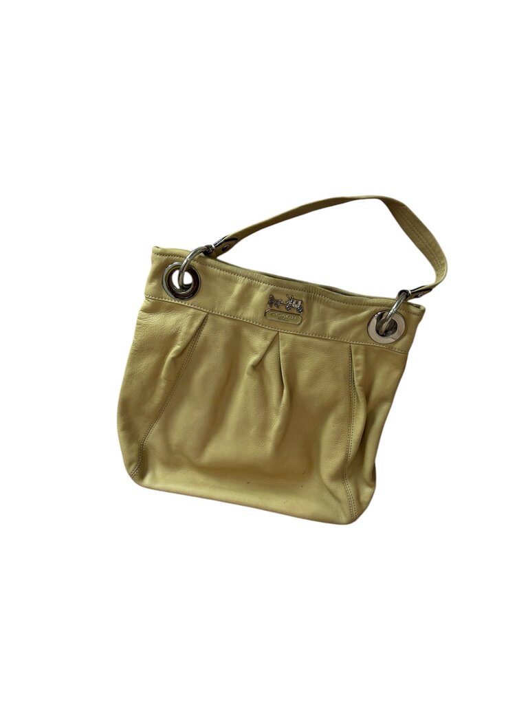 Coach tan shoulder bag
