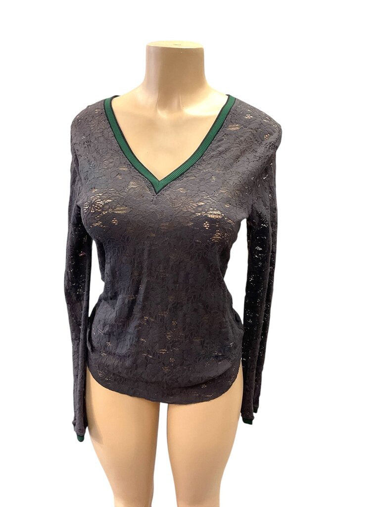 Free People Intimately Grey Lace Top (Med)
