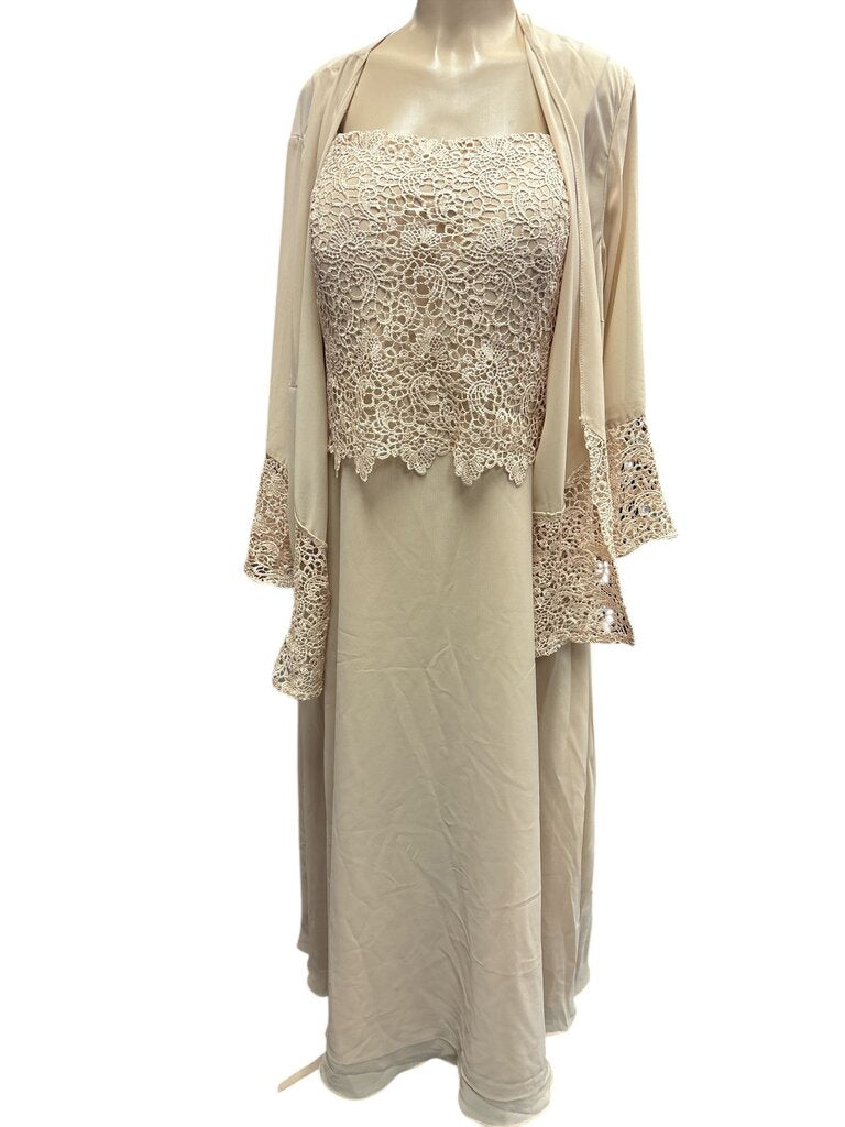Champagne Mother of the Bride Dress (24W)