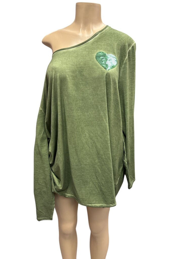 Ulla Popken Green Blouse (28/30)