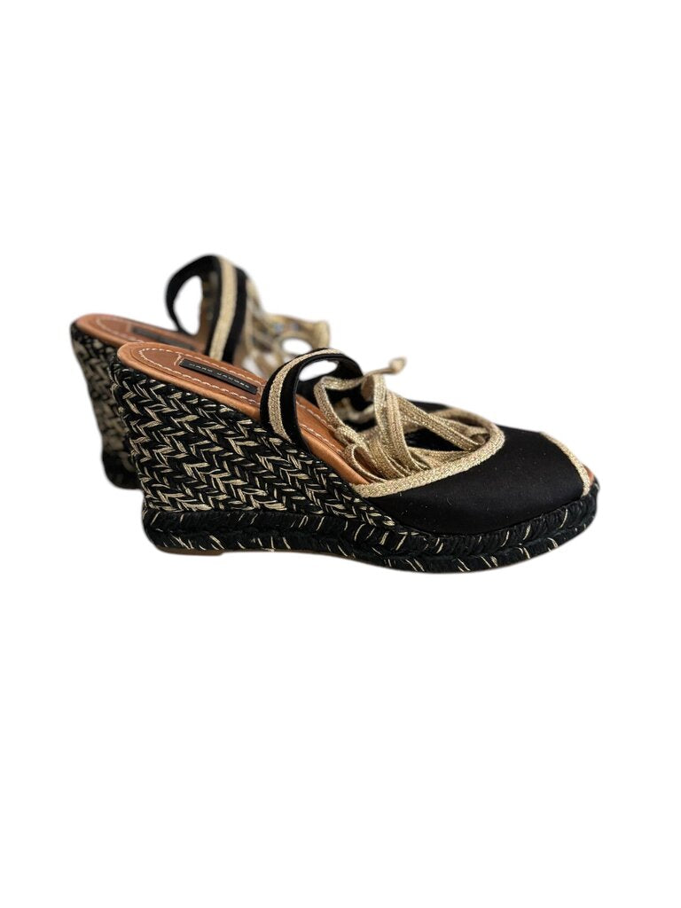 Marc Jacobs Black Wedge (38)
