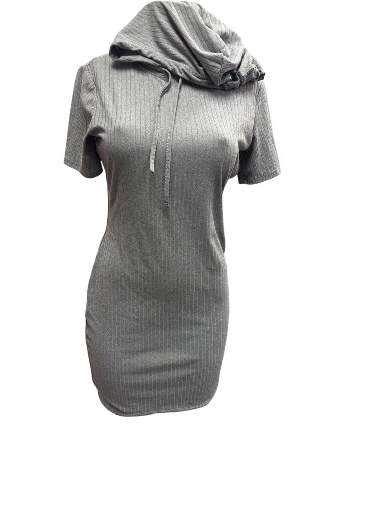 Rue 21 gray Hooded t shirt dress