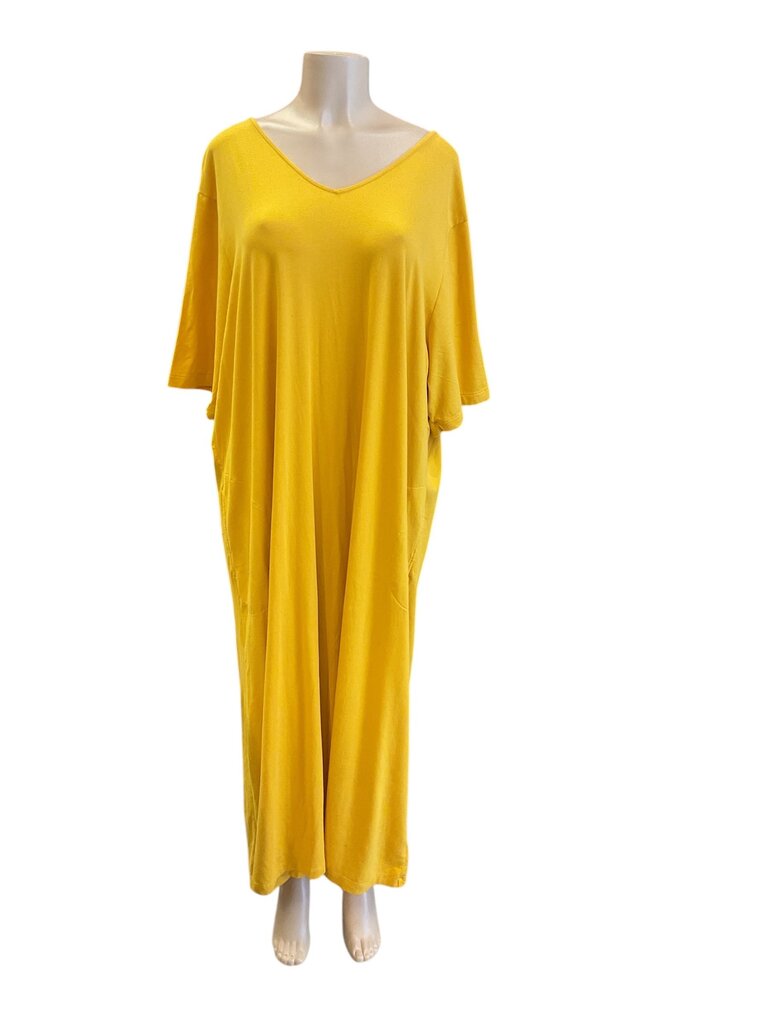 Pure Jill yellow embroidered shirt