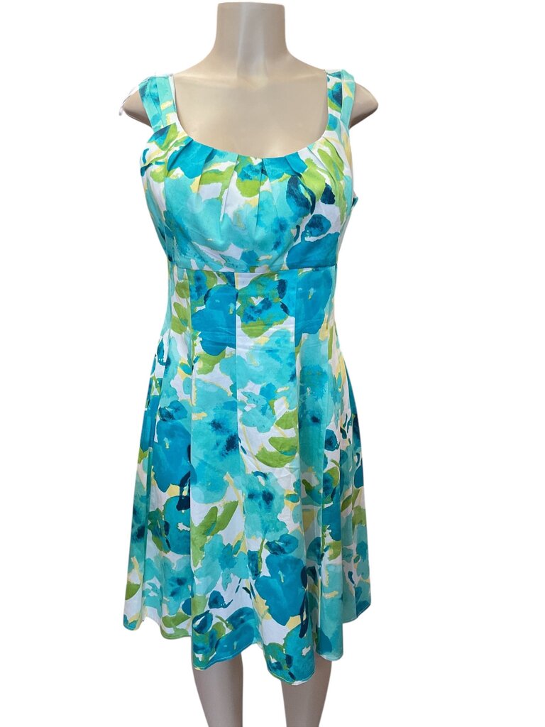 Dress Barn Blue Printed Dress (12)
