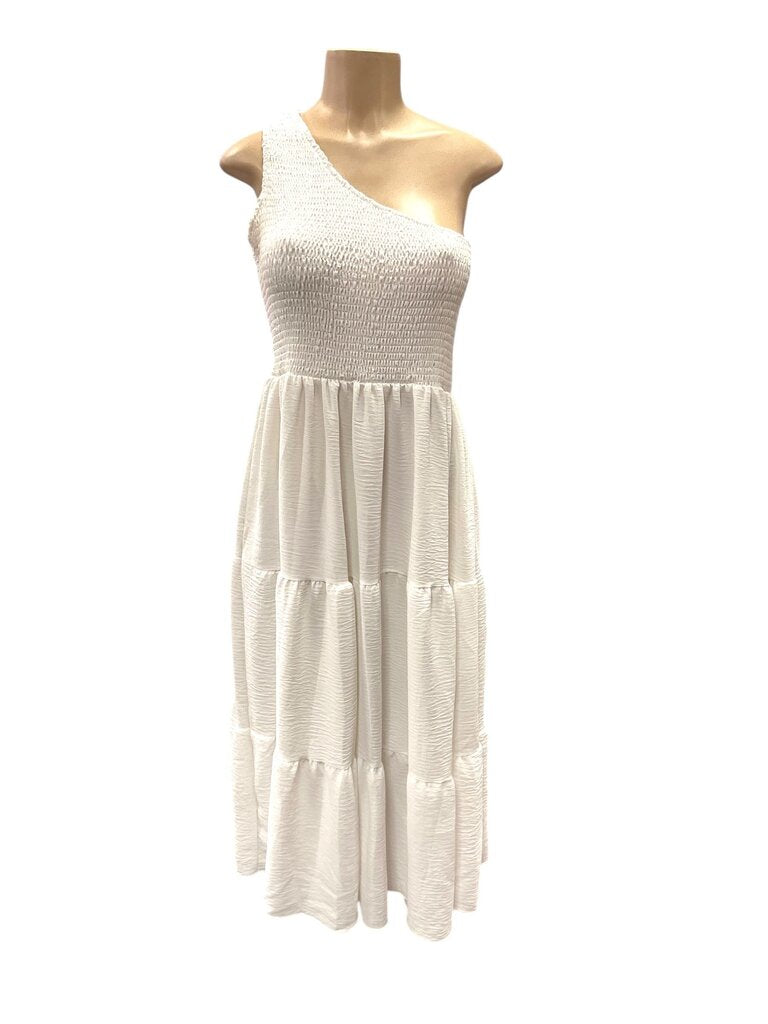 MOW (XL) One Shoulder White Dress