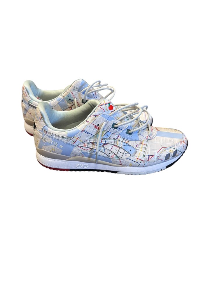 Asics Map pattern sneakers