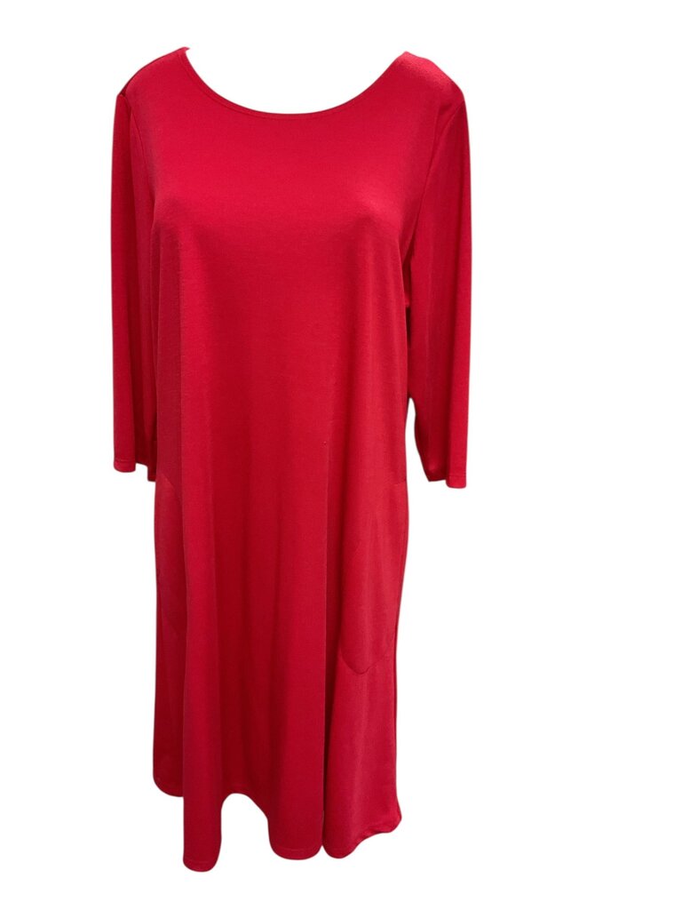 Susan Garver Red flowy dress