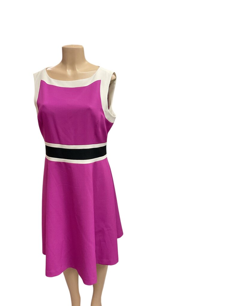 Black Label (14) by Evan Picone Purple Dress