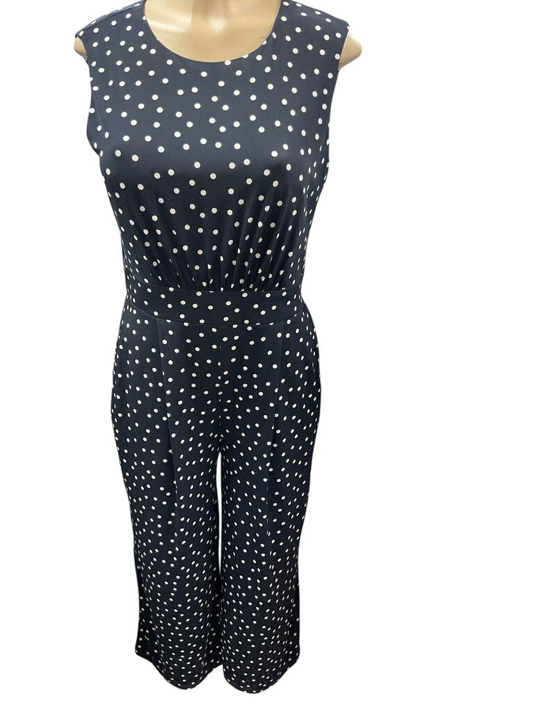 London Times (6) Blue Polka Dot Dress