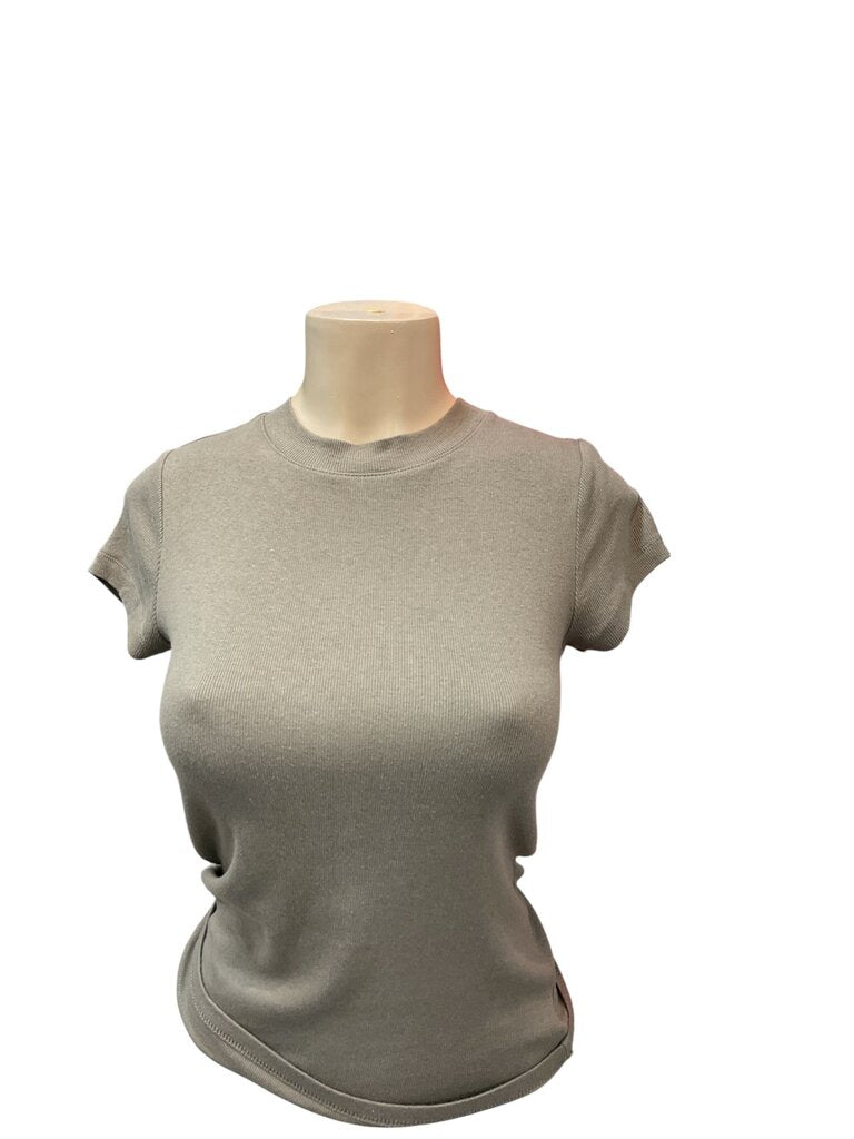 A New (XS) Olive Tee