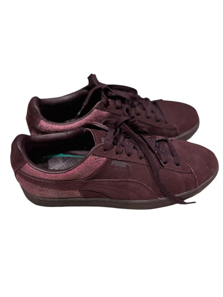Puma (6.5) Male Burgundy Sneaker