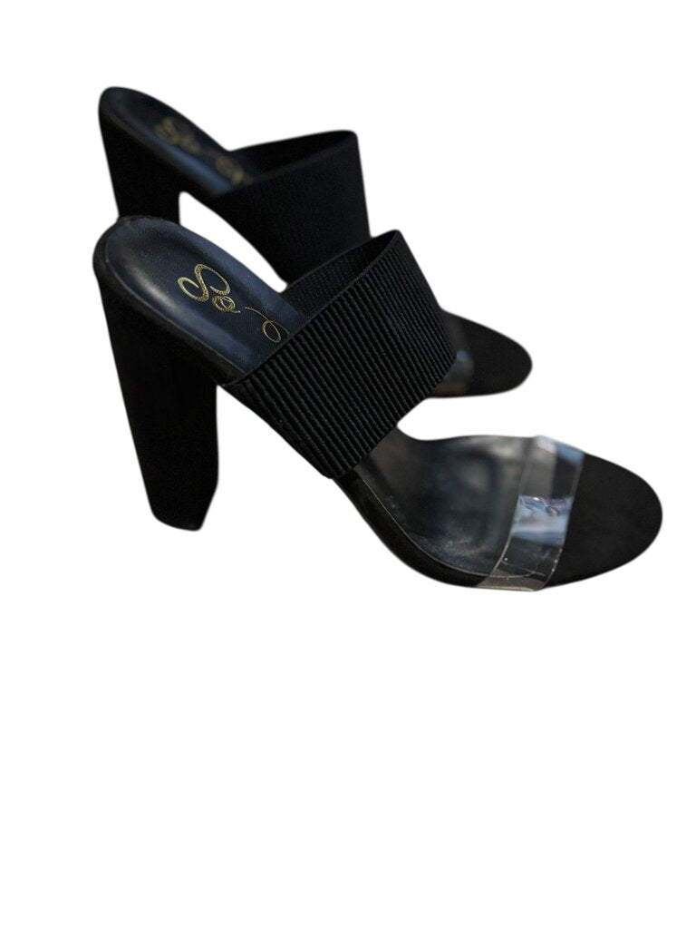 So (8.5) Me Black Sandal