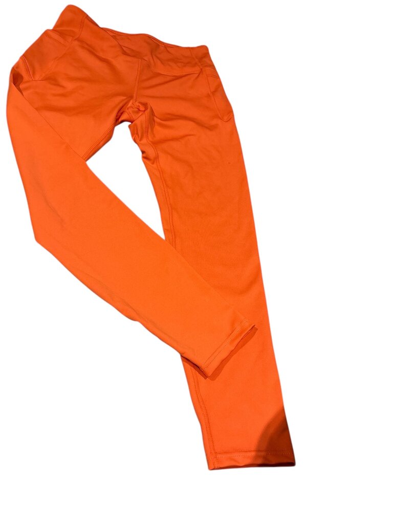 Dyce (Large) Active Orange Athletic Leggings