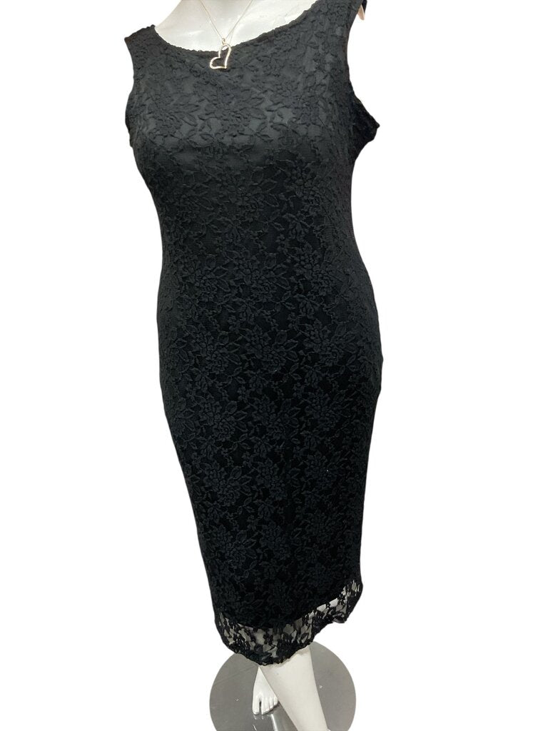 Asos Curve (18) Black Lace Dress