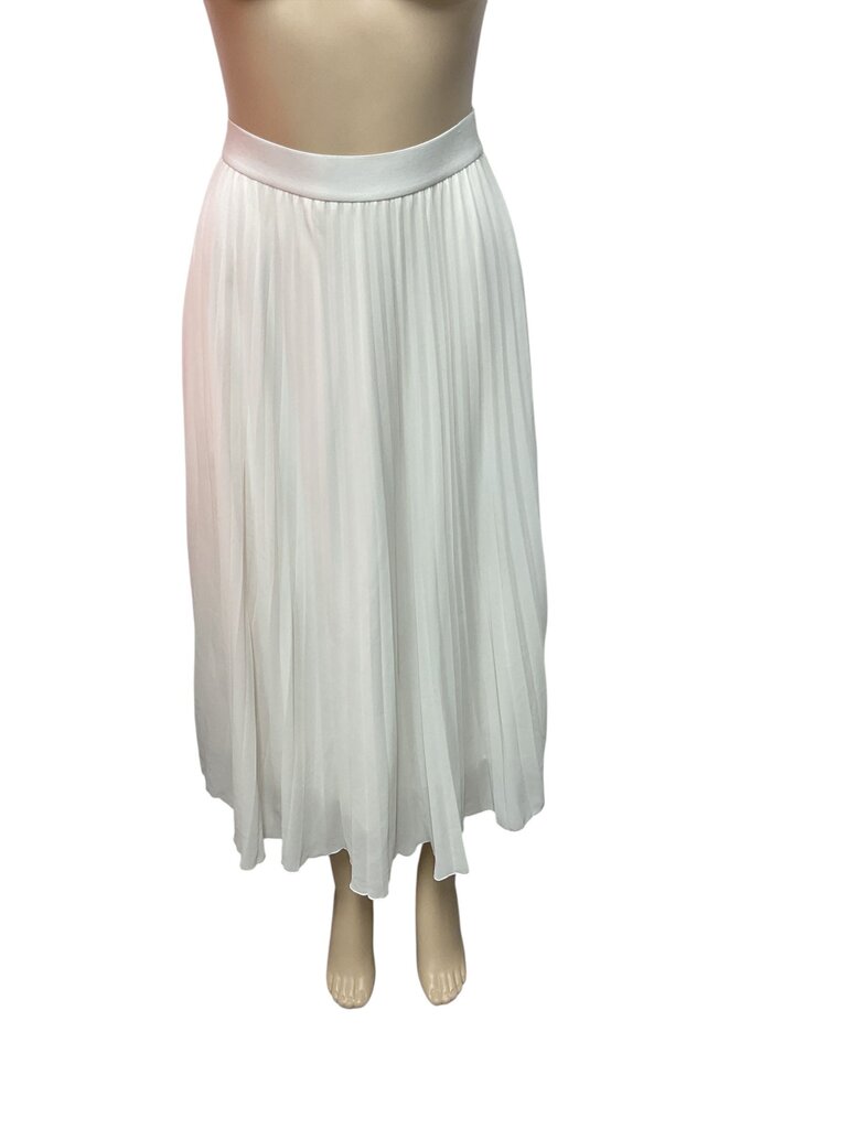 H & M (Small) White Pleated Skirt