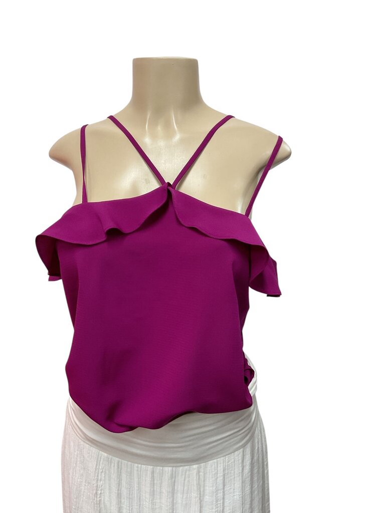 Maurices (Med) Purple Racerback Strappy Blouse