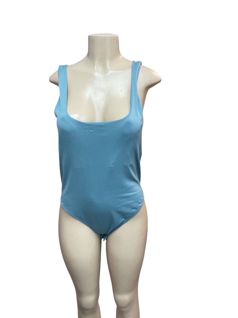 A new day blue bodysuit