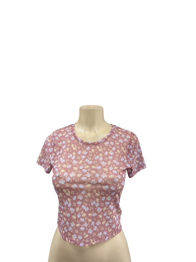 Aeropostale (Med) Pink Sheer Blouse