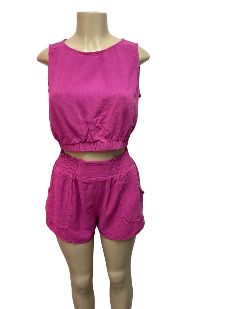Automet (Med) Pink Two Piece Short Set