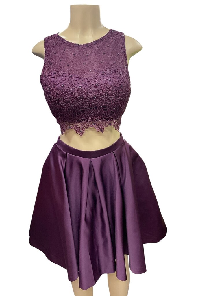Plum (Small) Two Piece Wedding Attire
