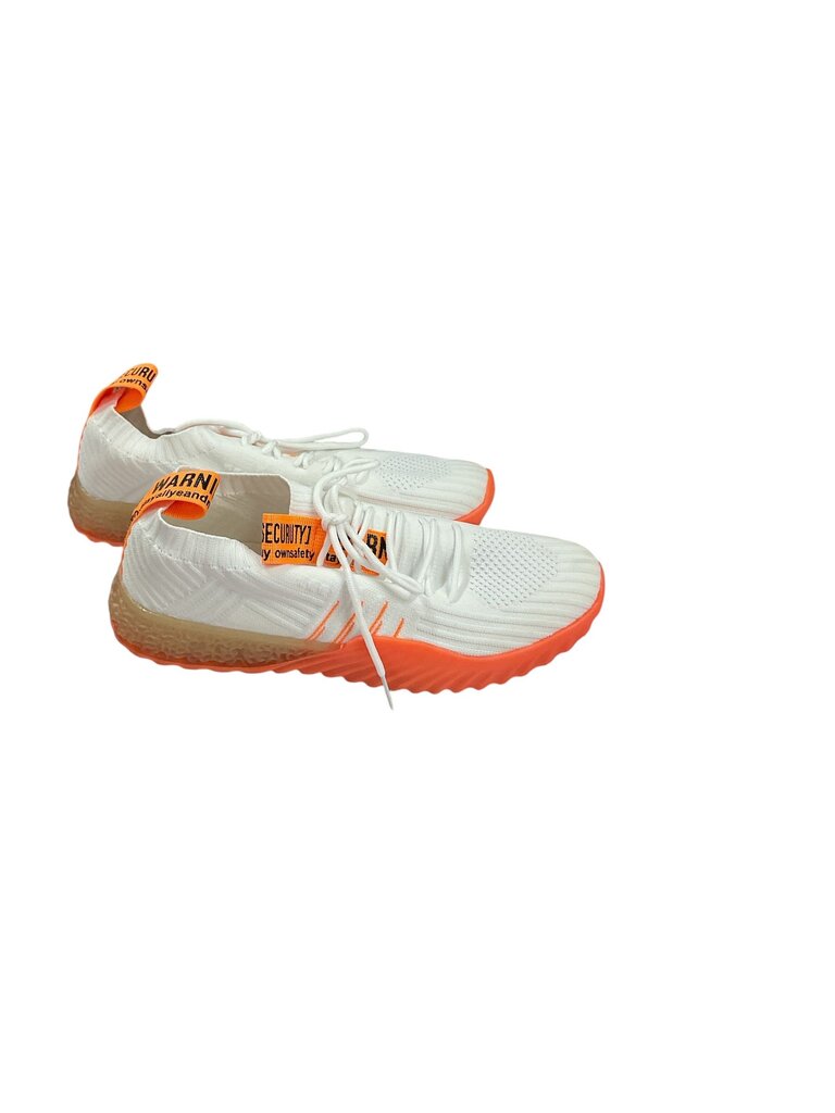 Stay Alive (41/9) White/Orange Sneaker