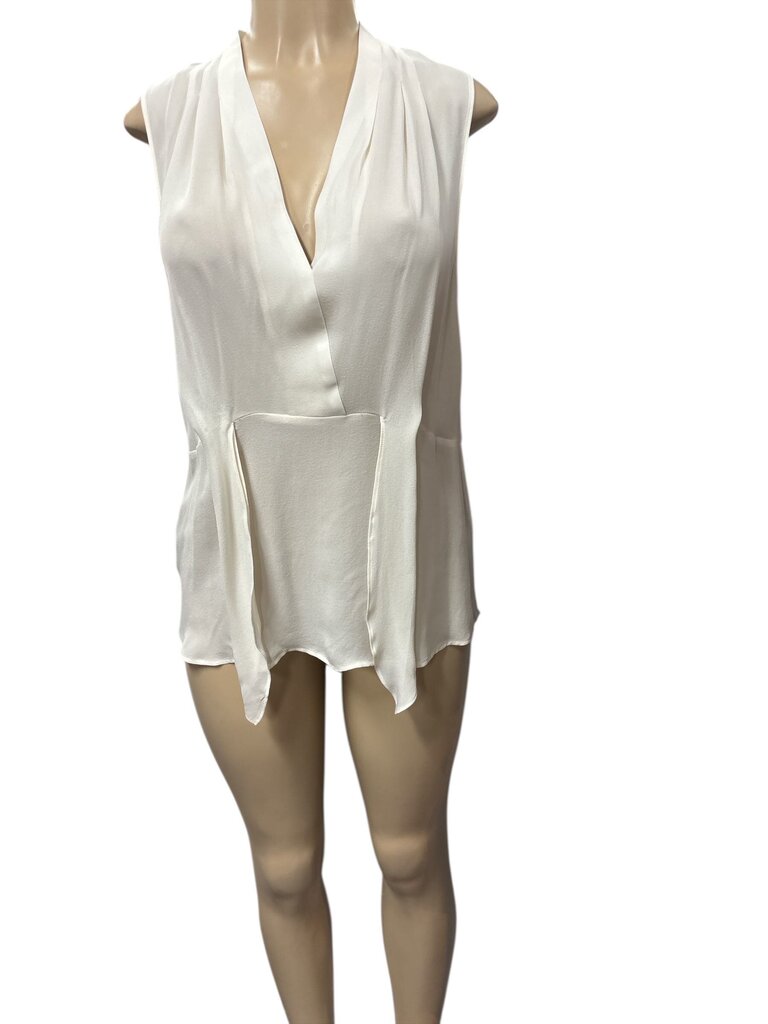 Antonio (Med) Melani Cream Sleeveless Blouse