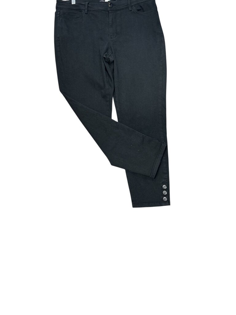 J Jill (12) Denim Black Jeans