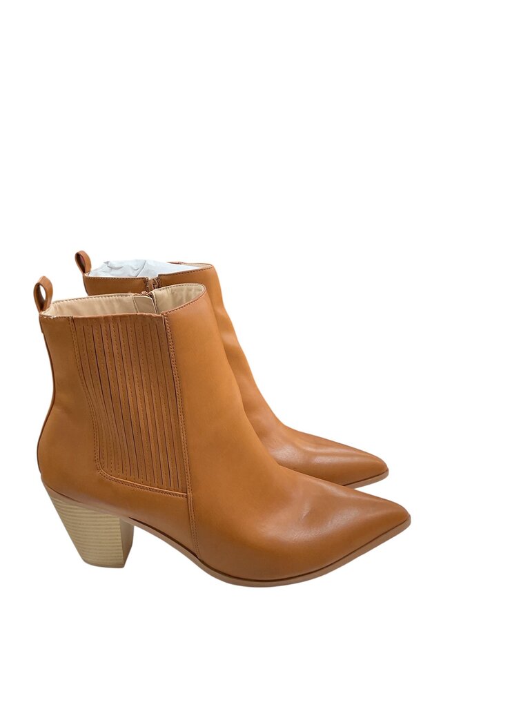 Fashion (13) to Figure Cognac Bootie