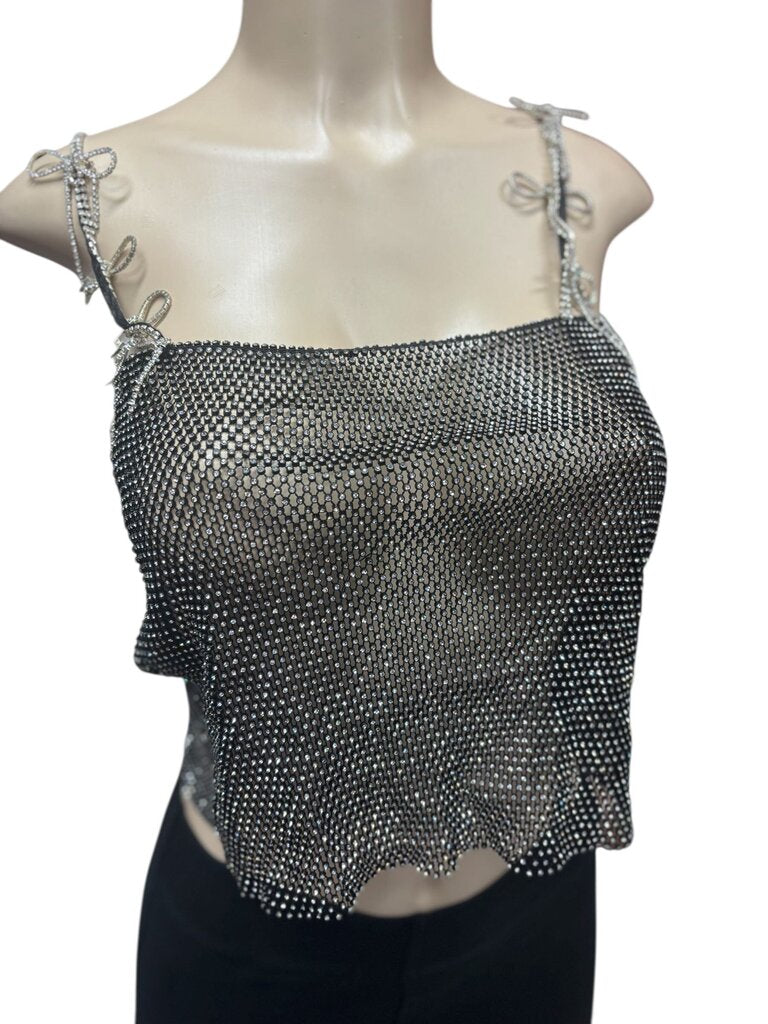 Akira (Med) Sequin and Bows Tank