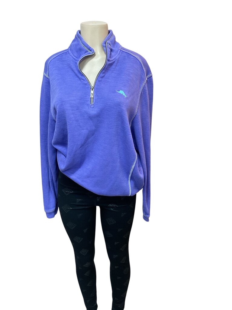 Tommy Bahama Purple quarter zip jacket
