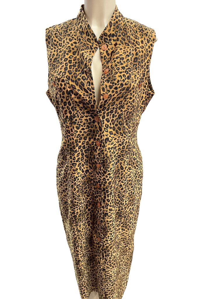 Olivia (16) Rose Printed Long Oversized Dress
