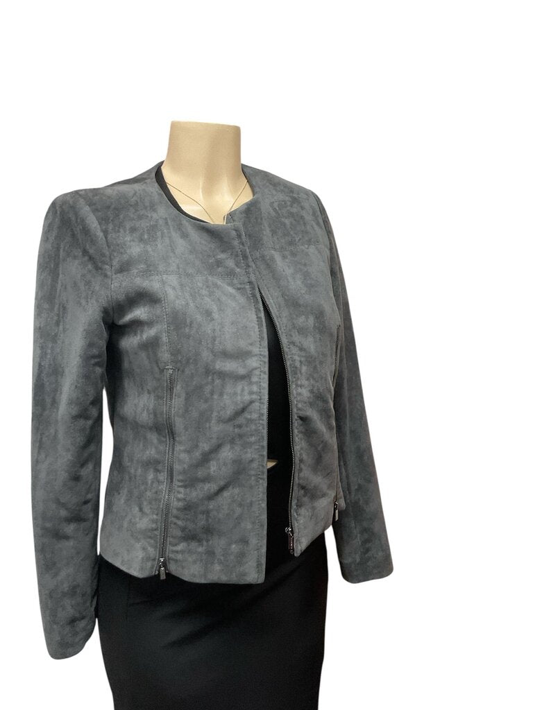 Calvin (6) Klein Grey Suede Jacket