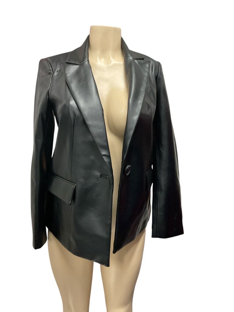 Sam (XS) Black Faux Leather Jacket