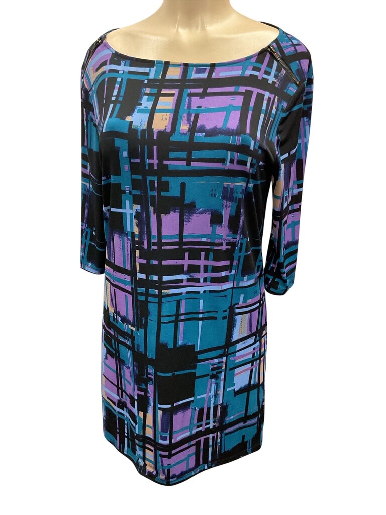 Attention (Med) Purple Mini Dress