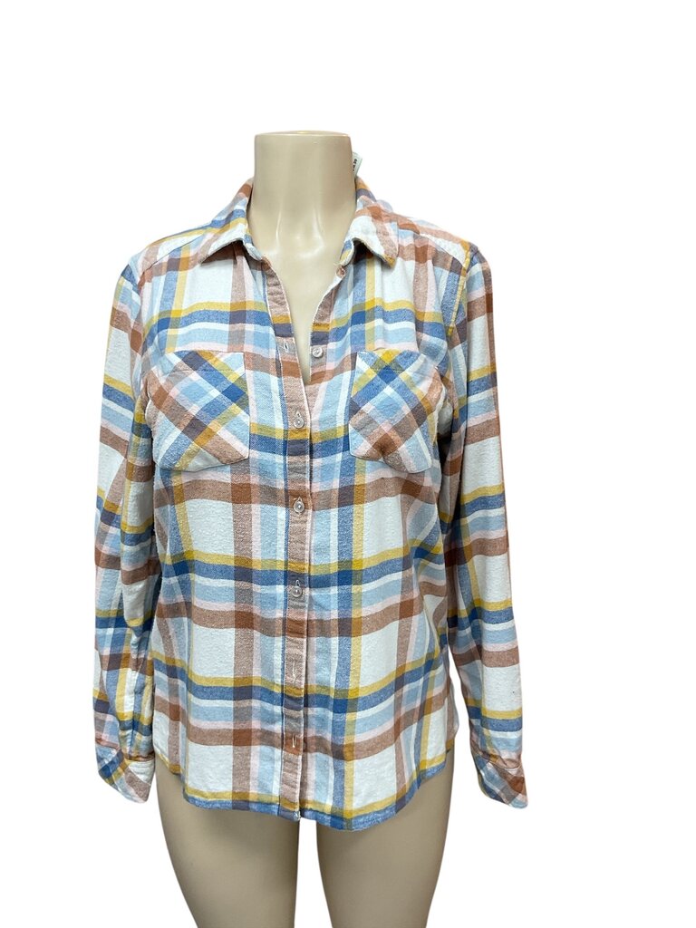 Croft (Small) and Barrow Plaid Button Down Top