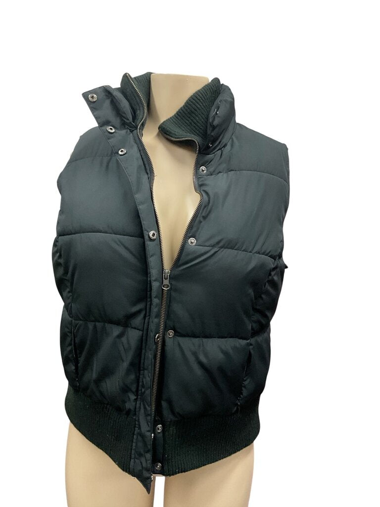 Merona (Large) Black Puffer Vest
