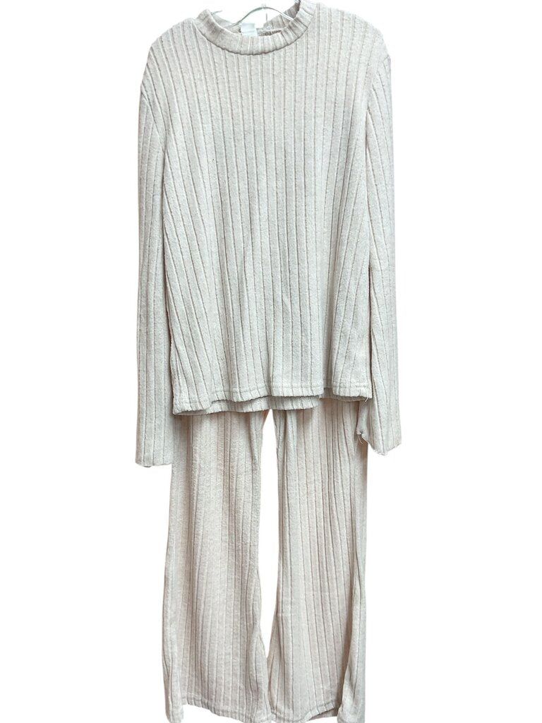 MOW (11-12Y) Tan Two Piece Knit Outfit