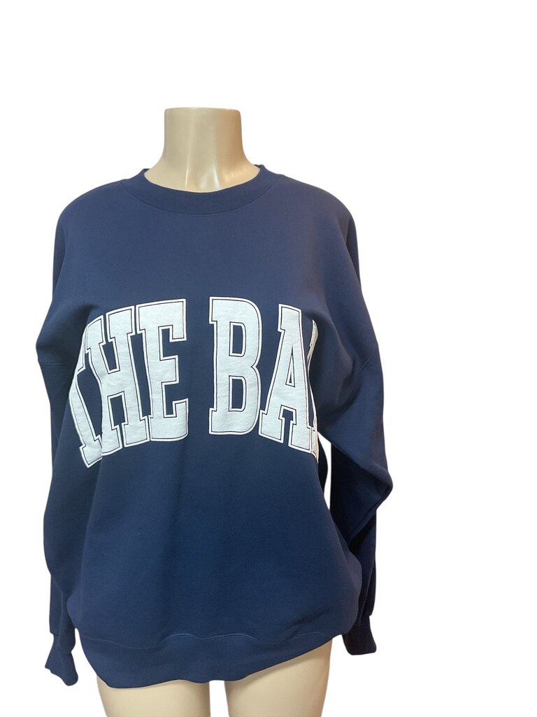 The Bar (Large) Blue Crew Neck
