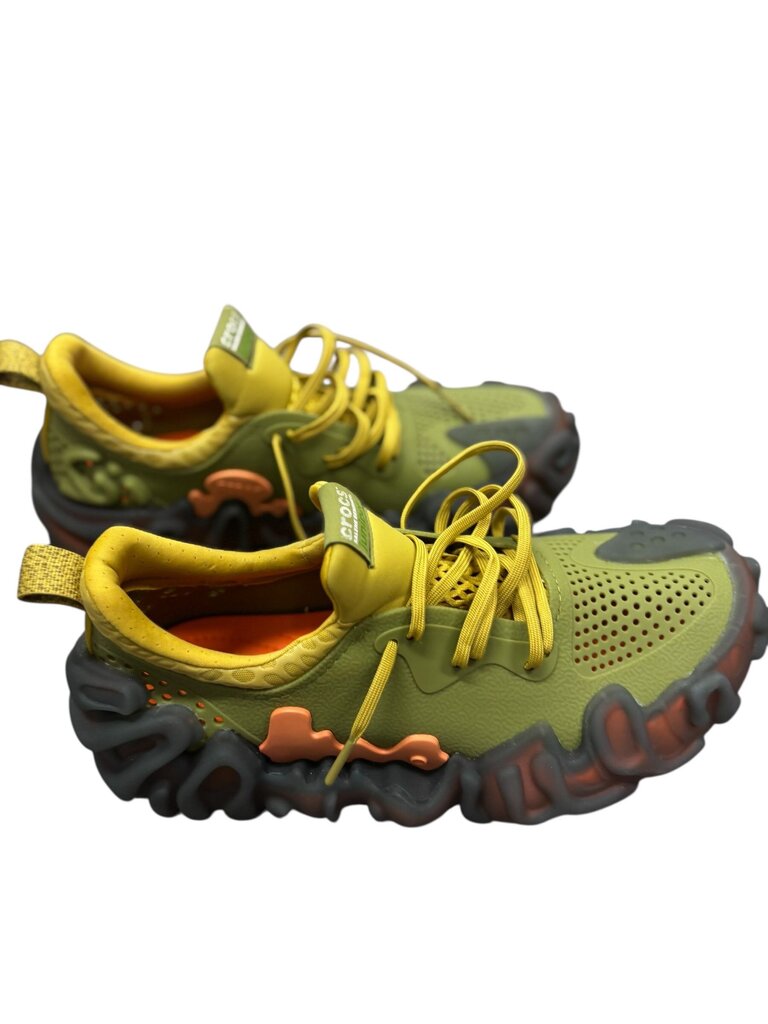 Crocs (M9/W11) Green Yellow Sneakers