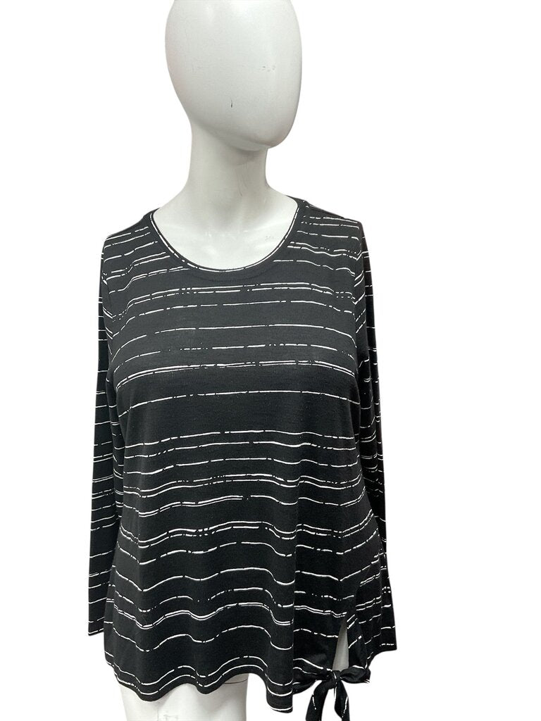 Apt 9 (2xl) Black/White Tee