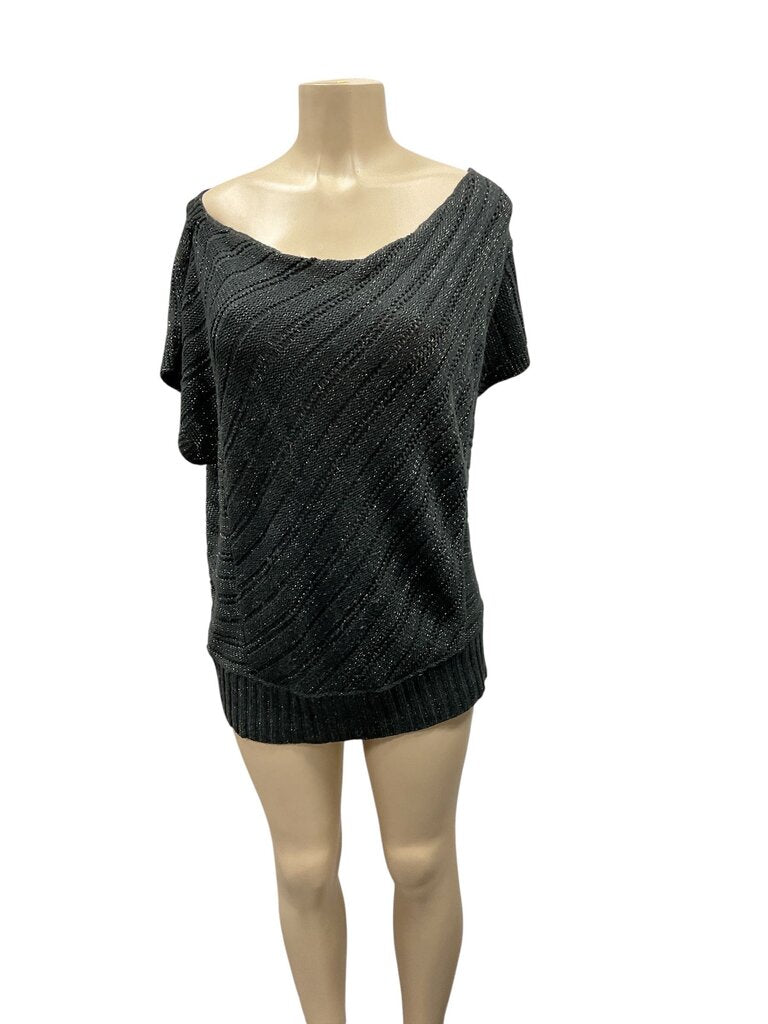 DKNY (Small) Grey Sparkled Sweater