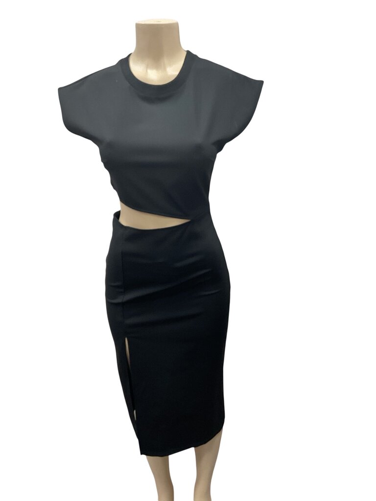 Akira (Med) Black Cut Out Dress **