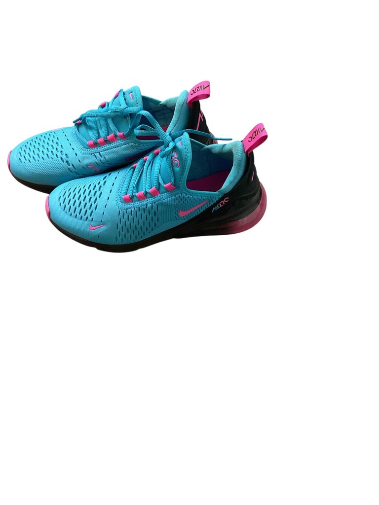 Nike 270 south beach light blue and fuchsia