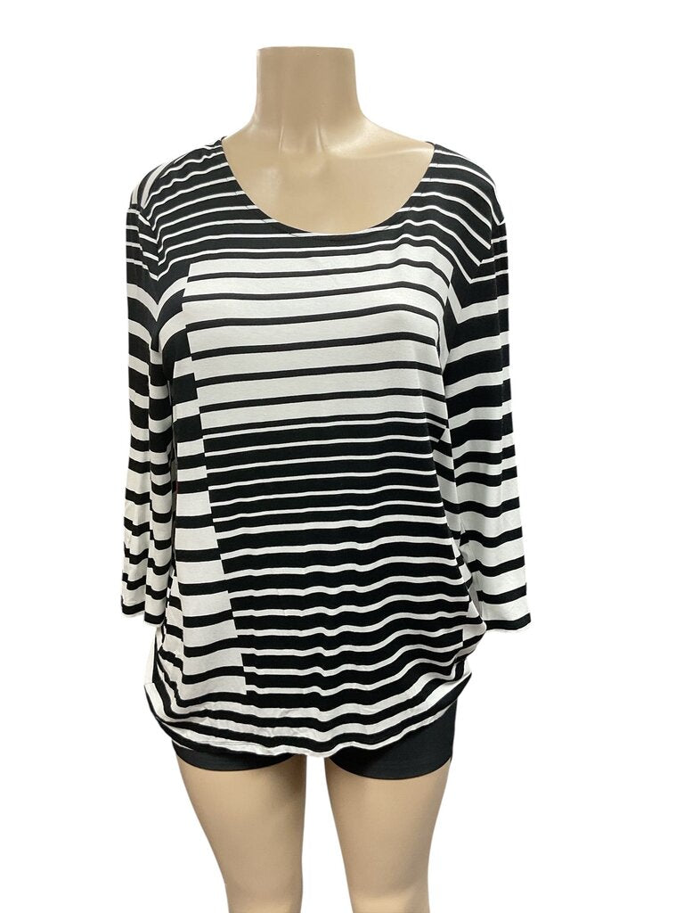 Zenergy (2) Black/White Blouse