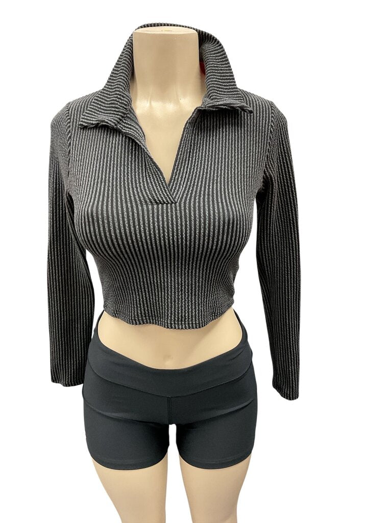 Fashionova (Med) Grey L/S Ree